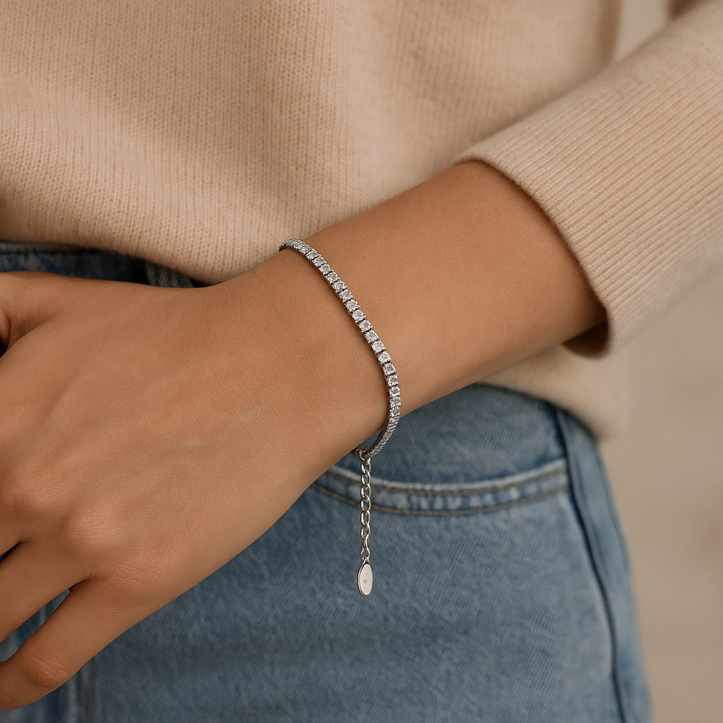 Maya Tennis Bracelet
