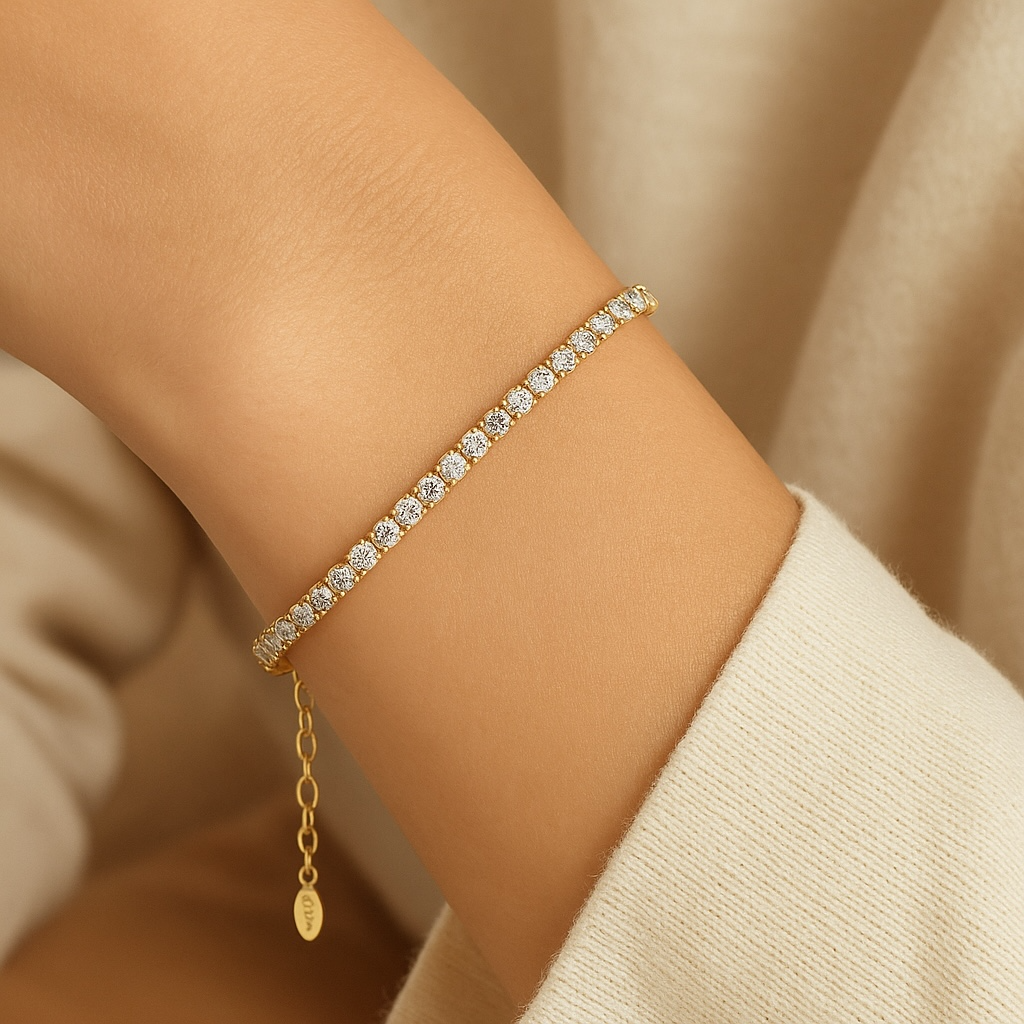 Maya Tennis Bracelet