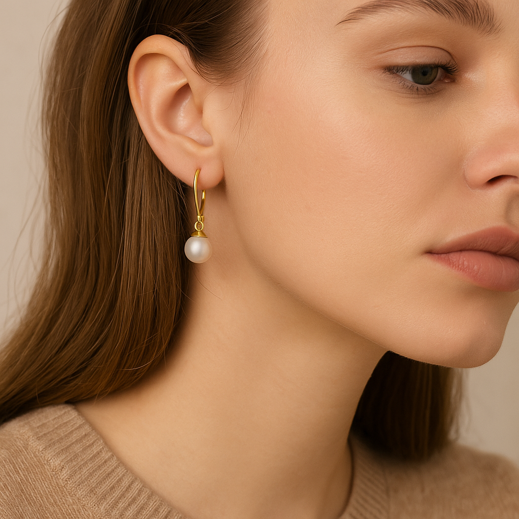 Jenna Freshwater Pearl Drop Earrings