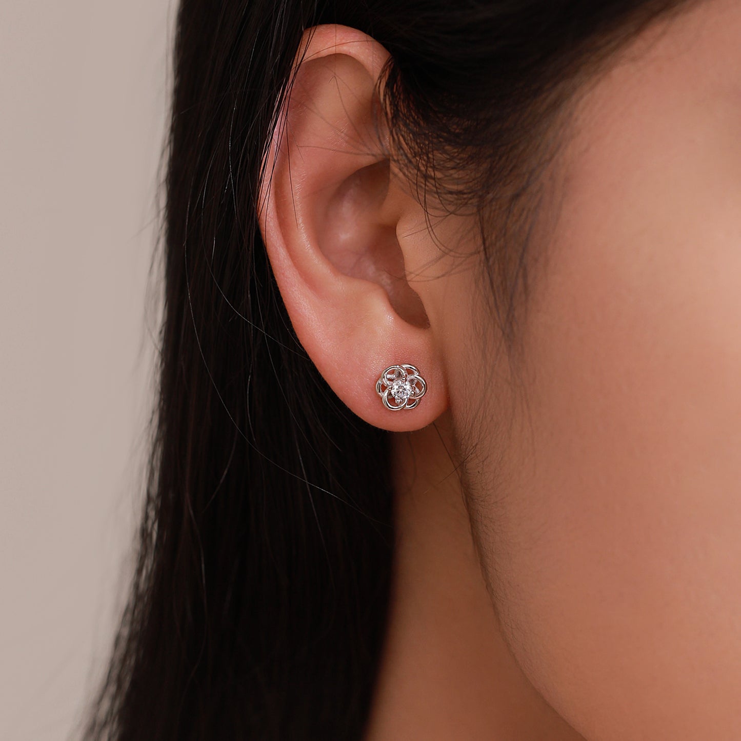 Bella Rose Studs model