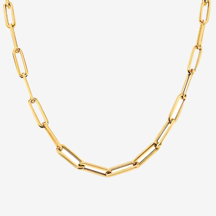 Bold Paperclip Necklace