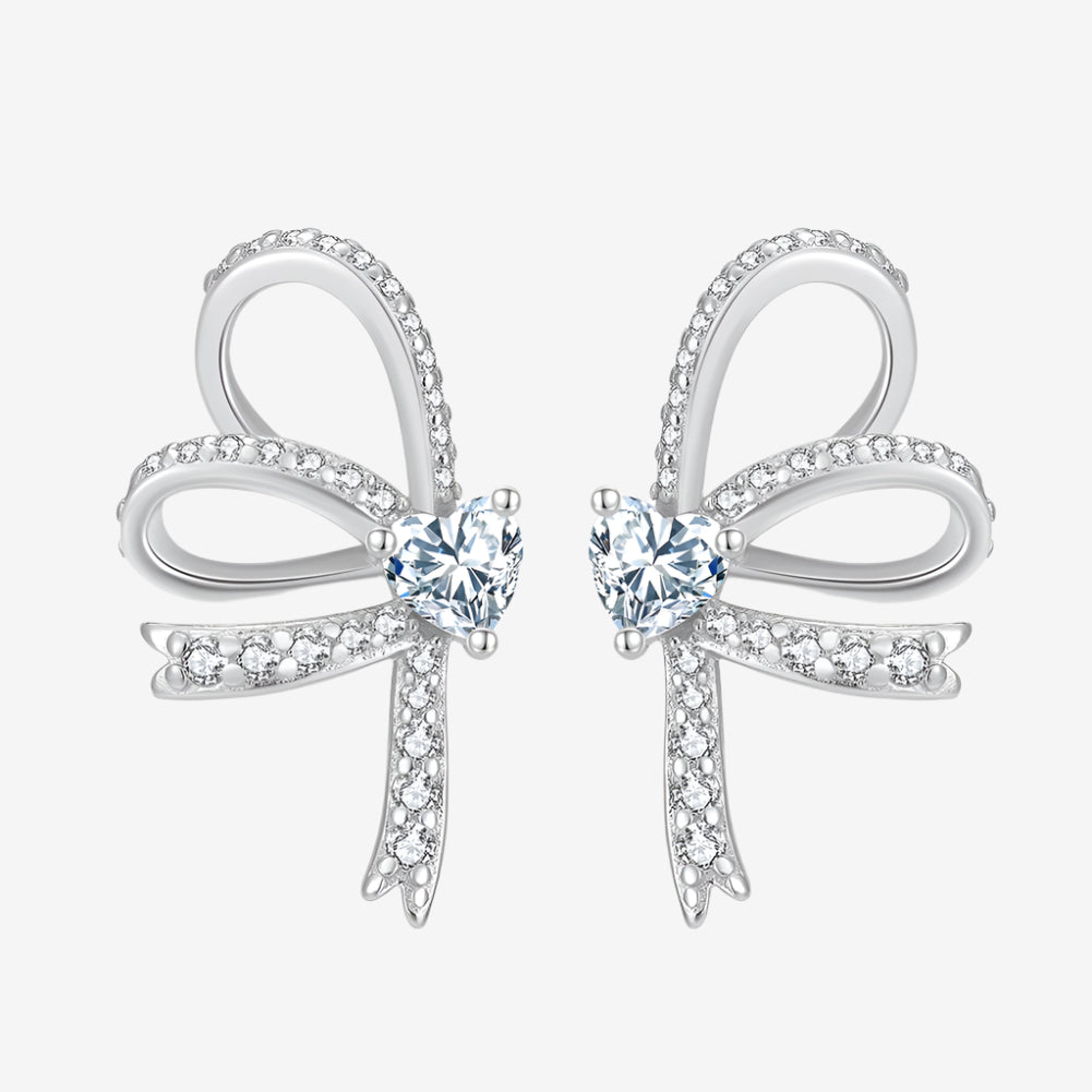Celia Ribbon earring studs