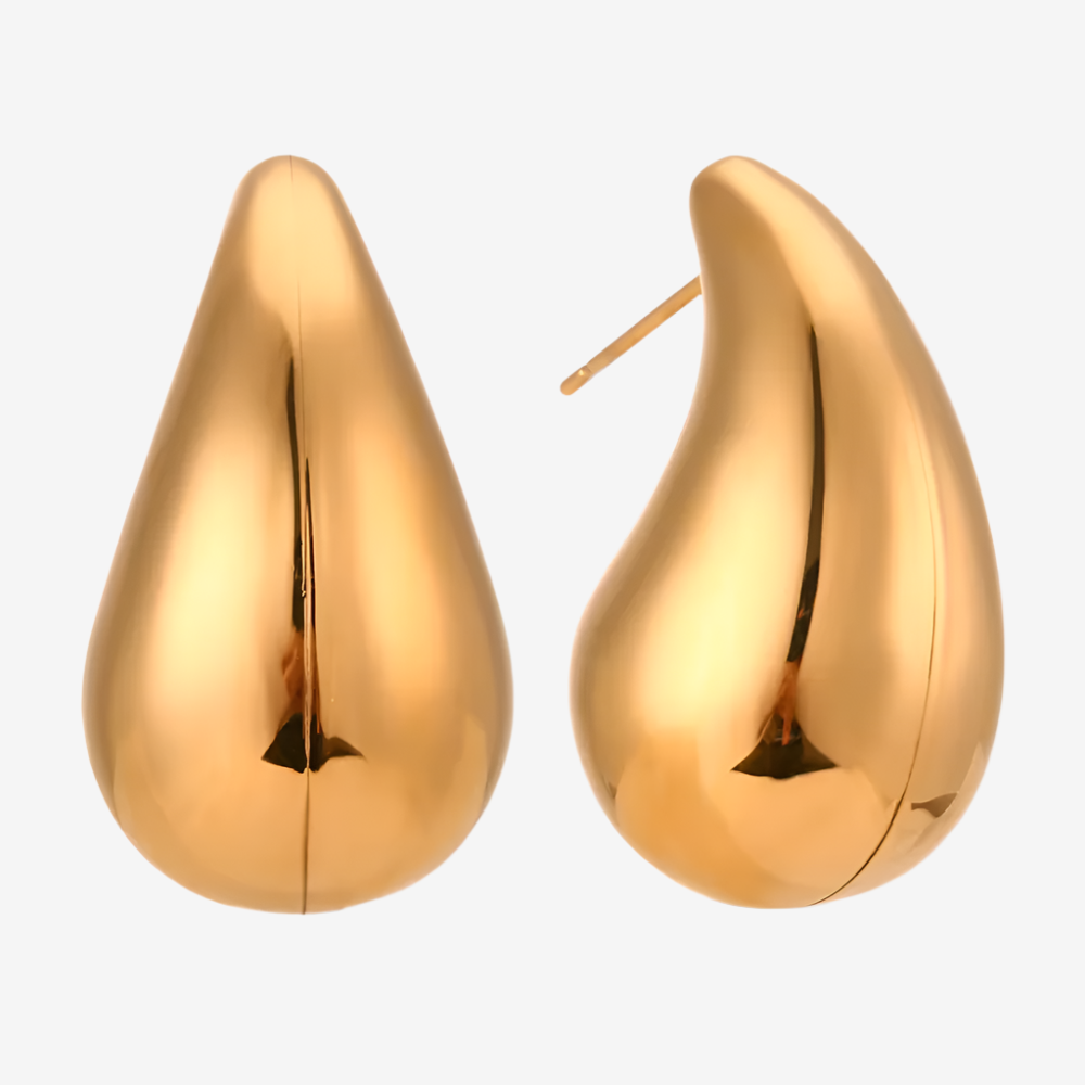 Chunky Water Drop Earrings