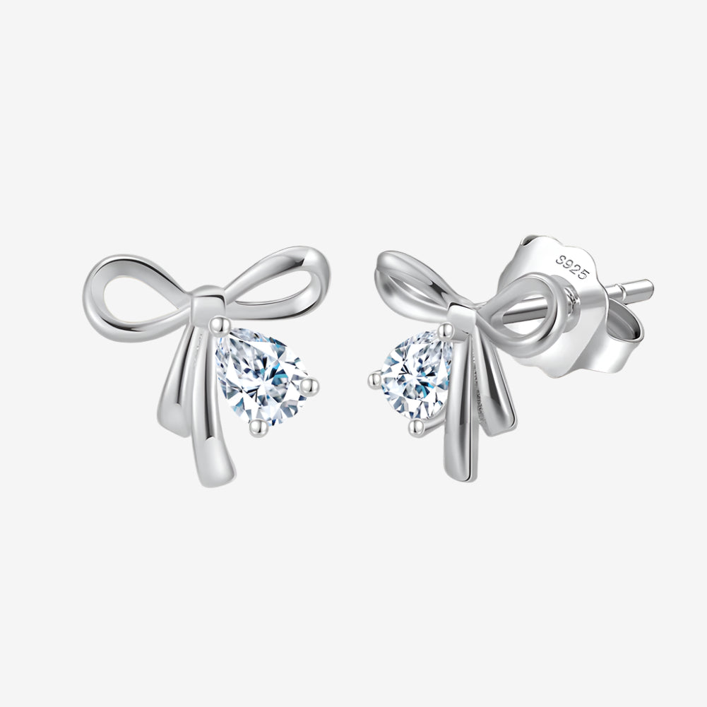 Dalia Bow Stud Earrings