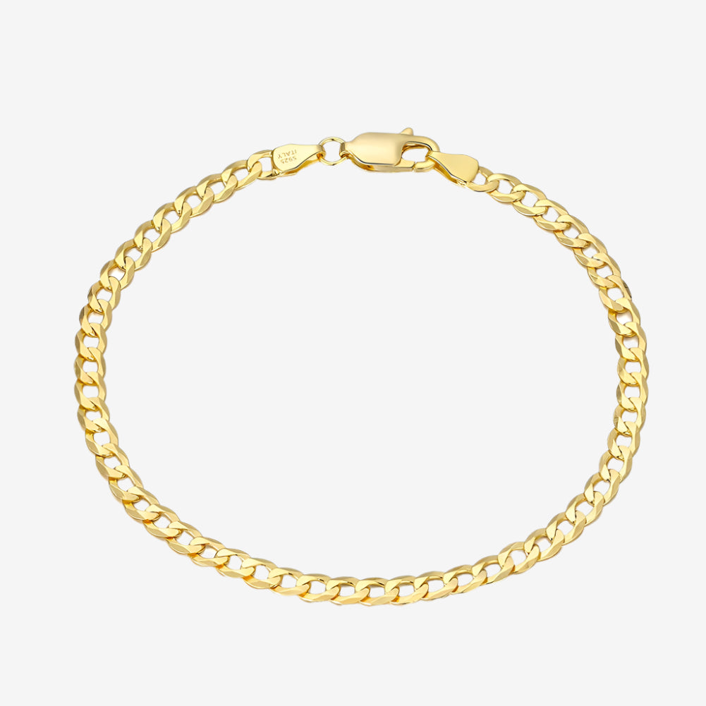 Diamond Cut Cuban Link Bracelet