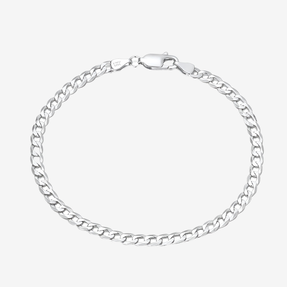 Diamond Cut Cuban Link Bracelet