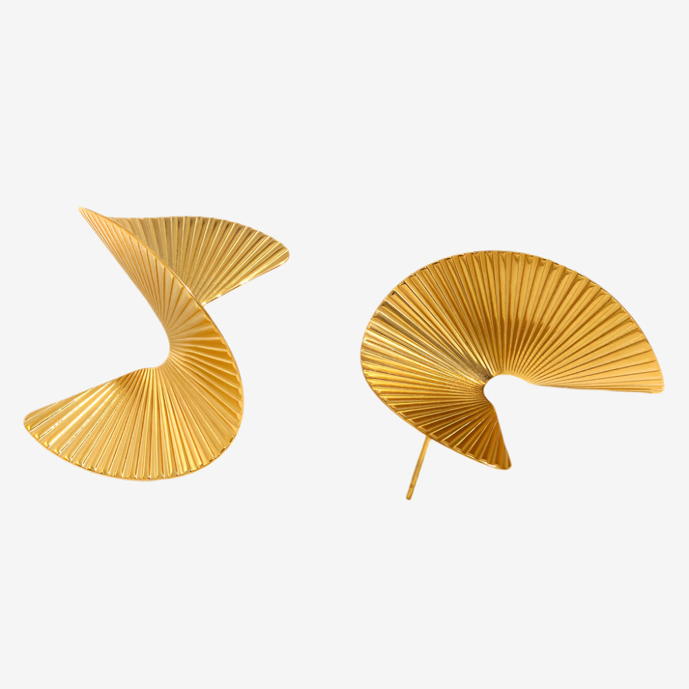 Ivalo fan earrings