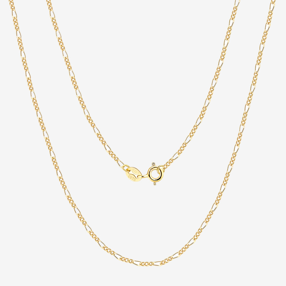 JOET Figaro Diamond Cut Chain, 16"