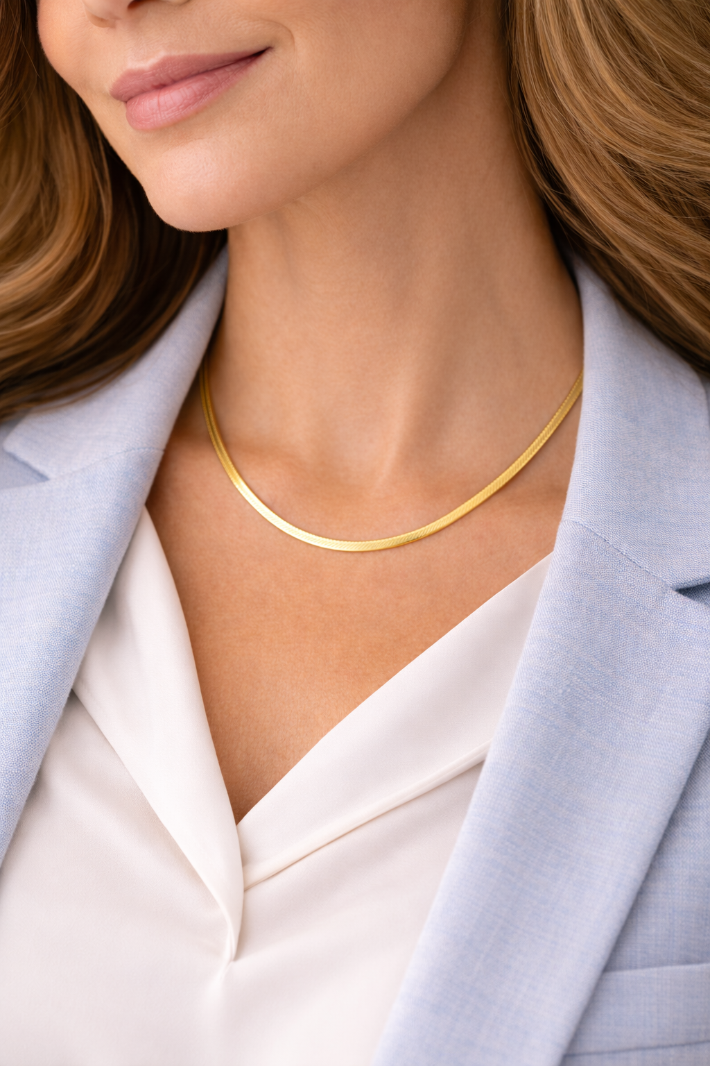 Herringbone Italian Necklace