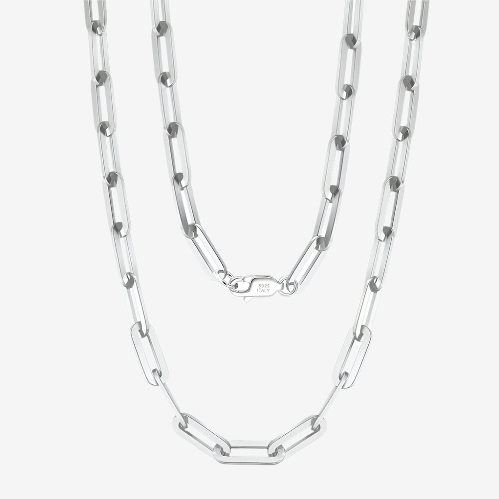 JOET Italian Paperclip Necklace, 18"