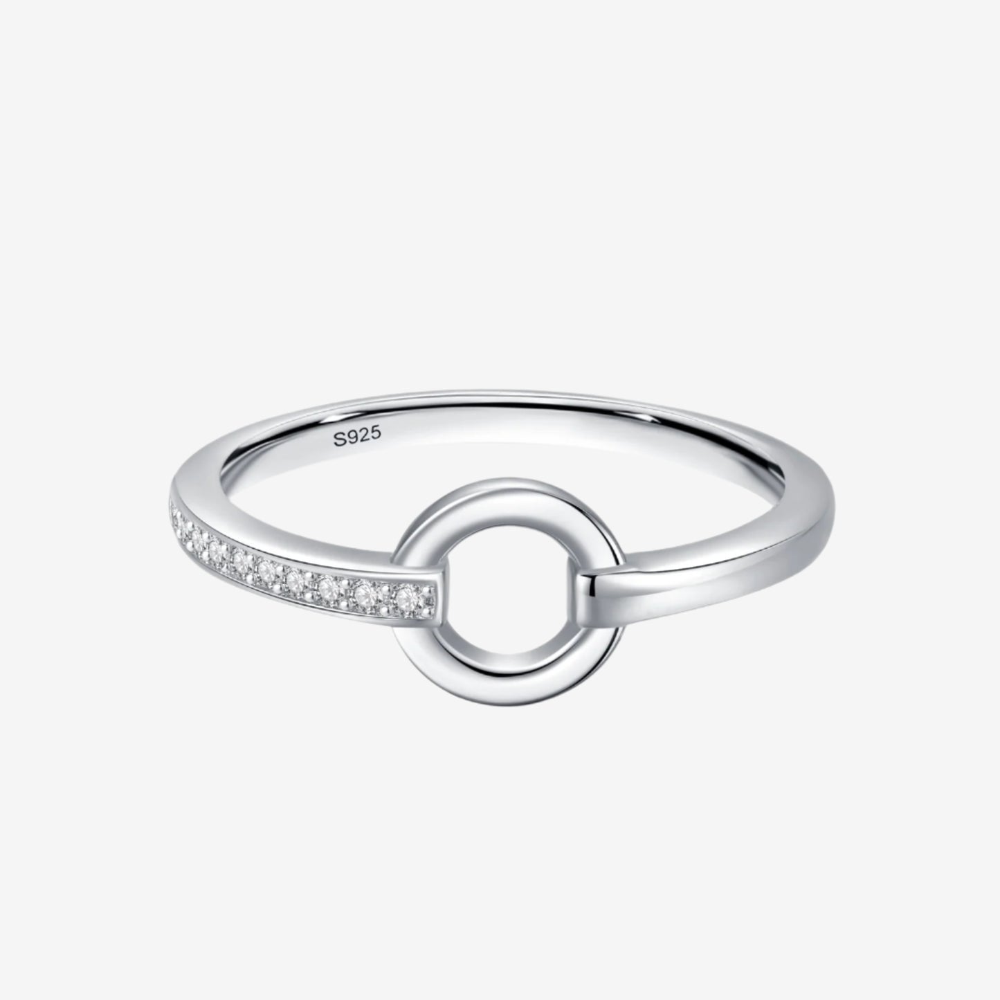 Jaime Round Pave Ring
