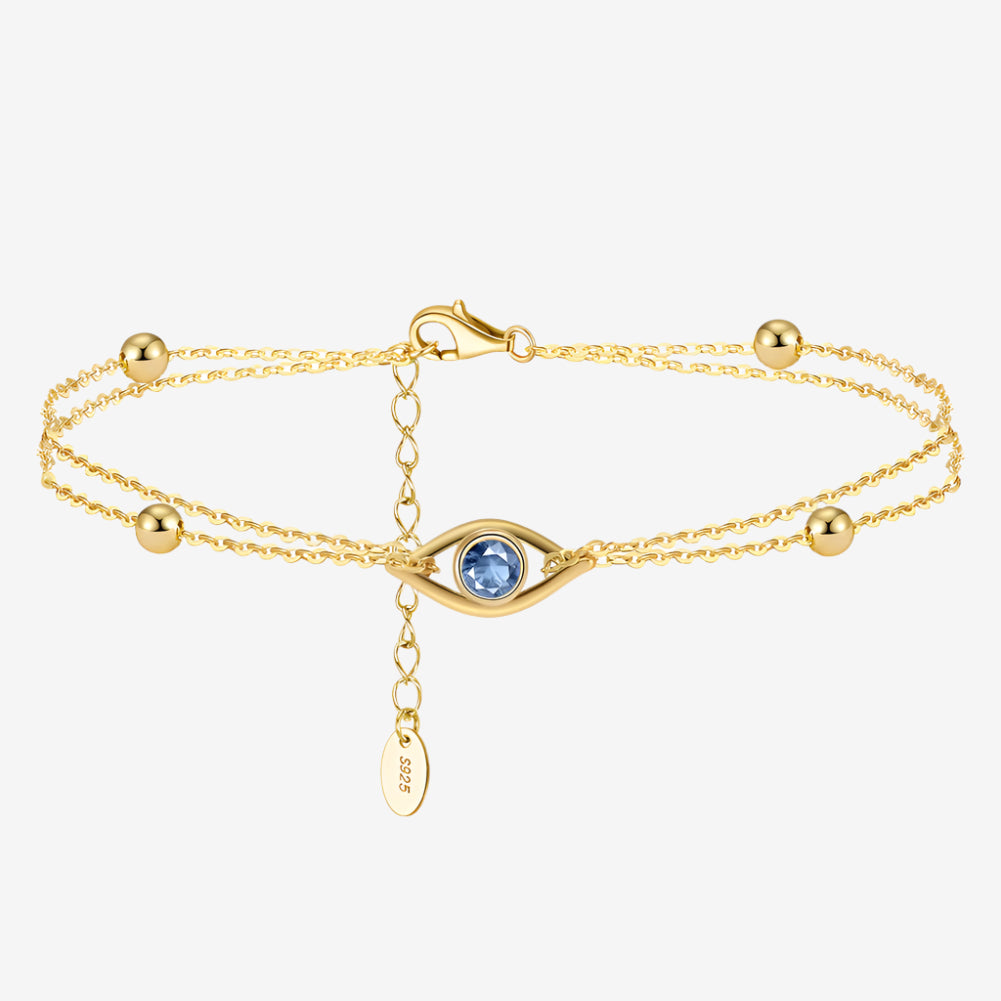 Layna Evil Eye Charm Bracelet