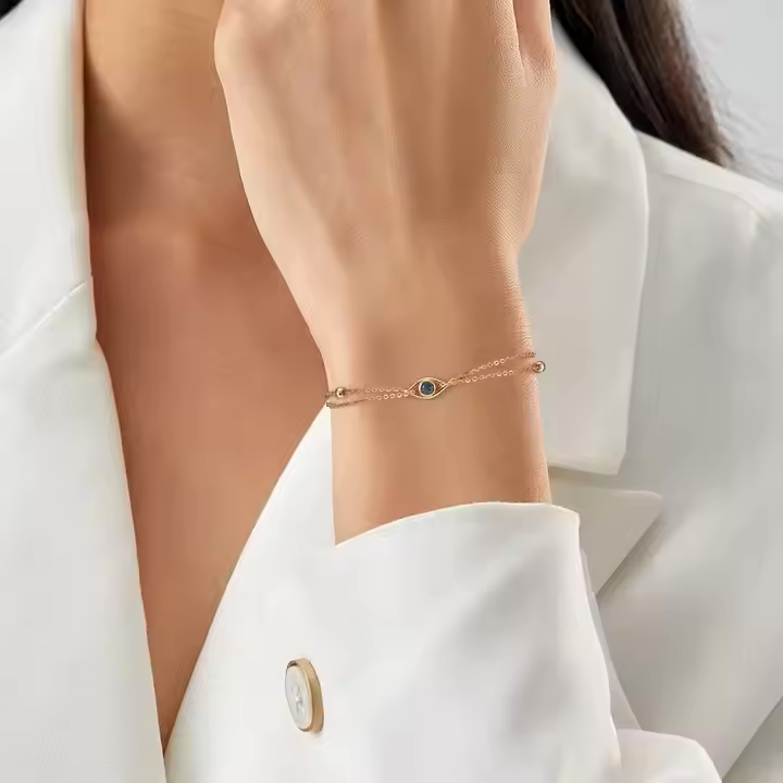 Layna Evil Eye Charm Bracelet