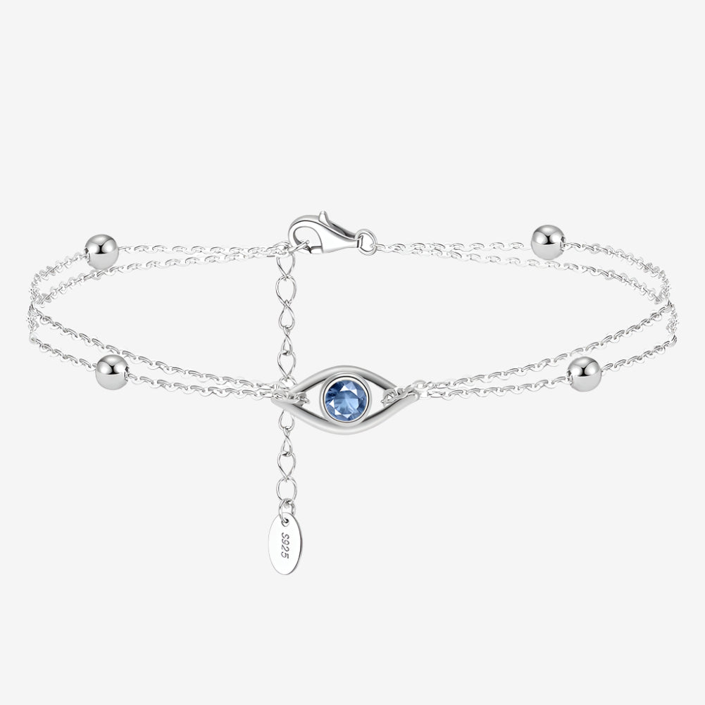Layna Evil Eye Charm Bracelet
