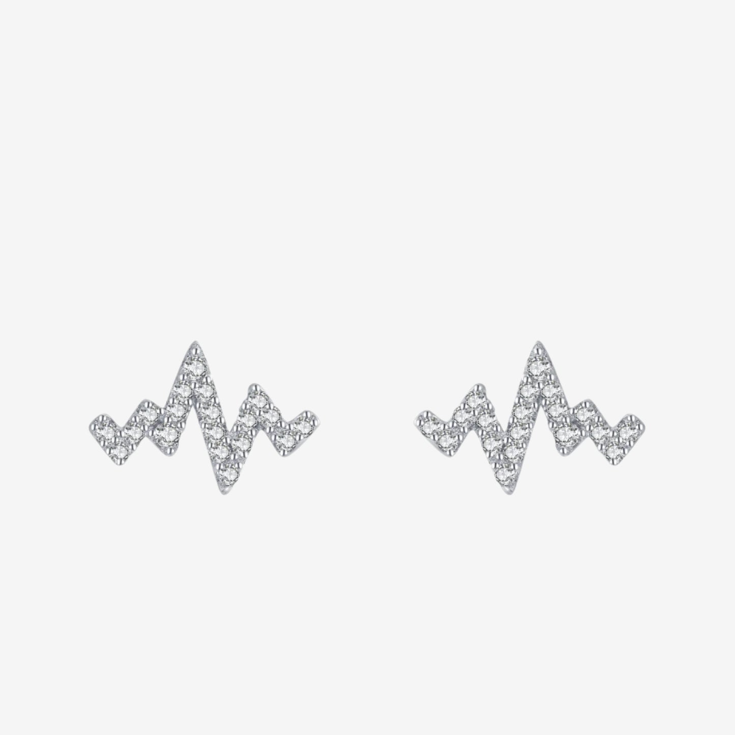 Lissa Heartbeat Stud Earrings
