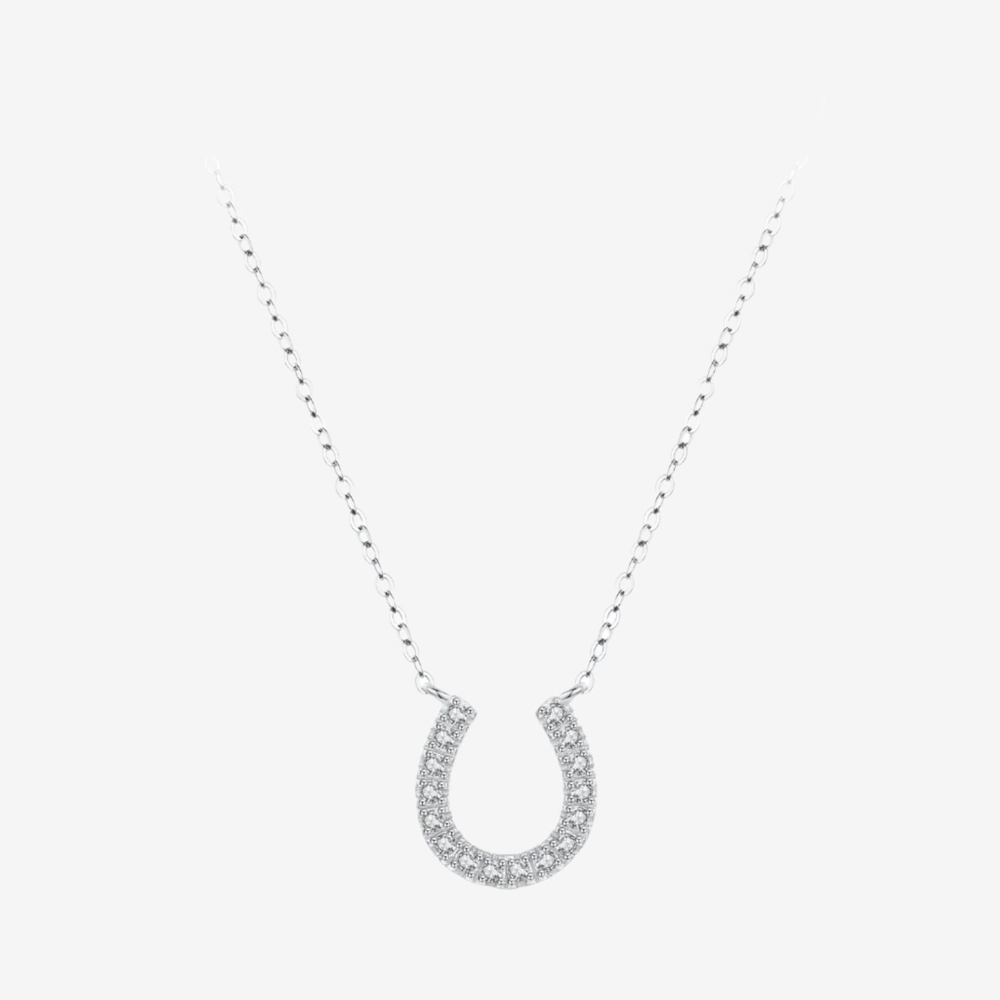 Rienne Lucky Horseshoe Pendant Necklace