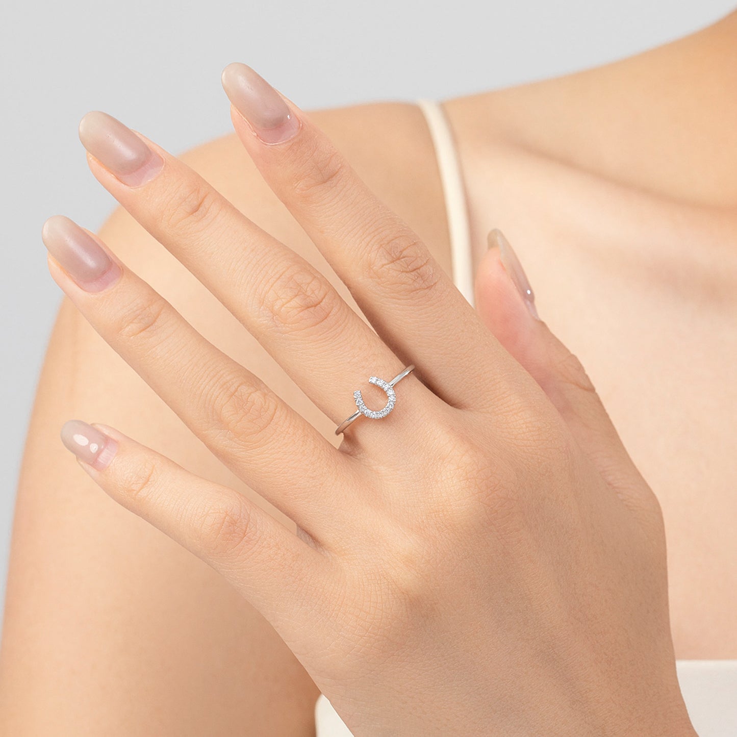 Rienne Lucky Horseshoe Ring
