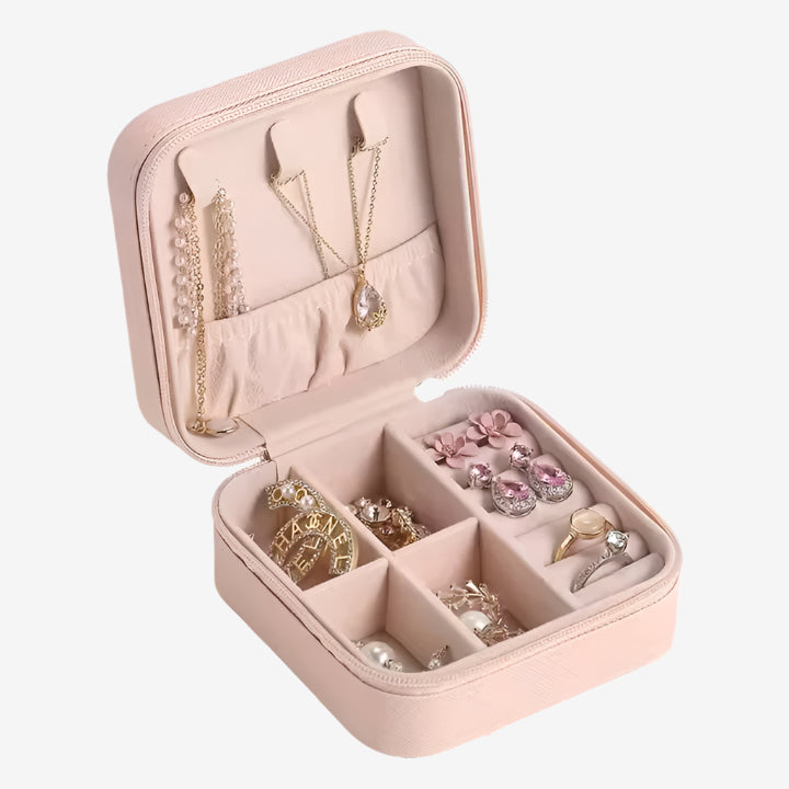 Vegan Leather Jewelry Box