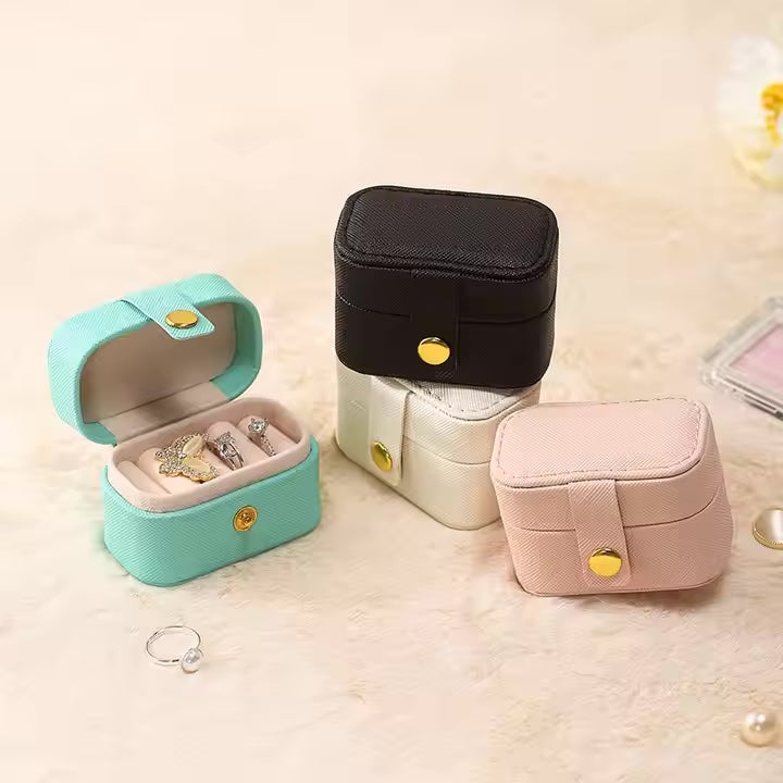 Vegan Leather Ring Box