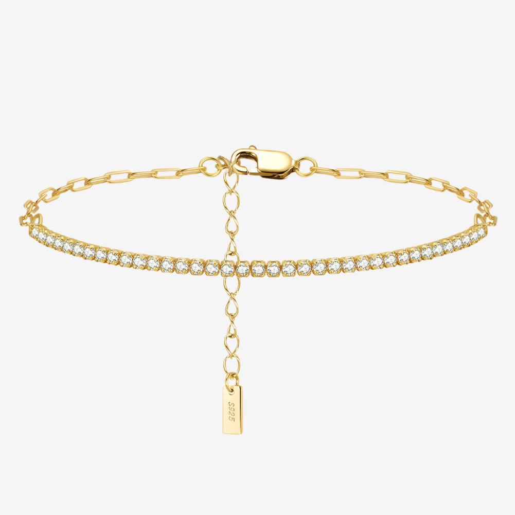 half tennis bracelet
