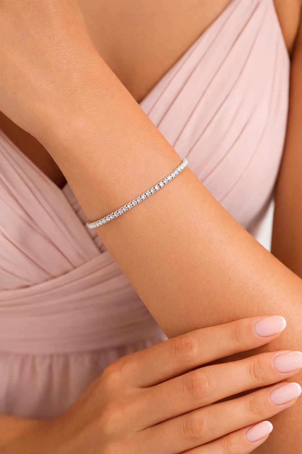 Maya Tennis Bracelet