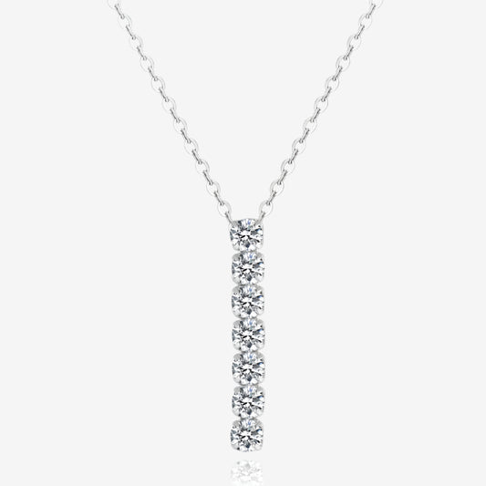 Lariat tennis necklace