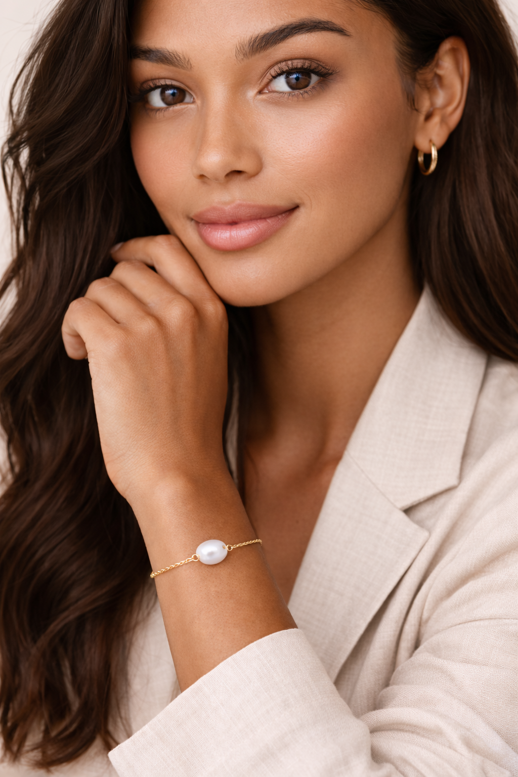 Freshwater pearl bracelet