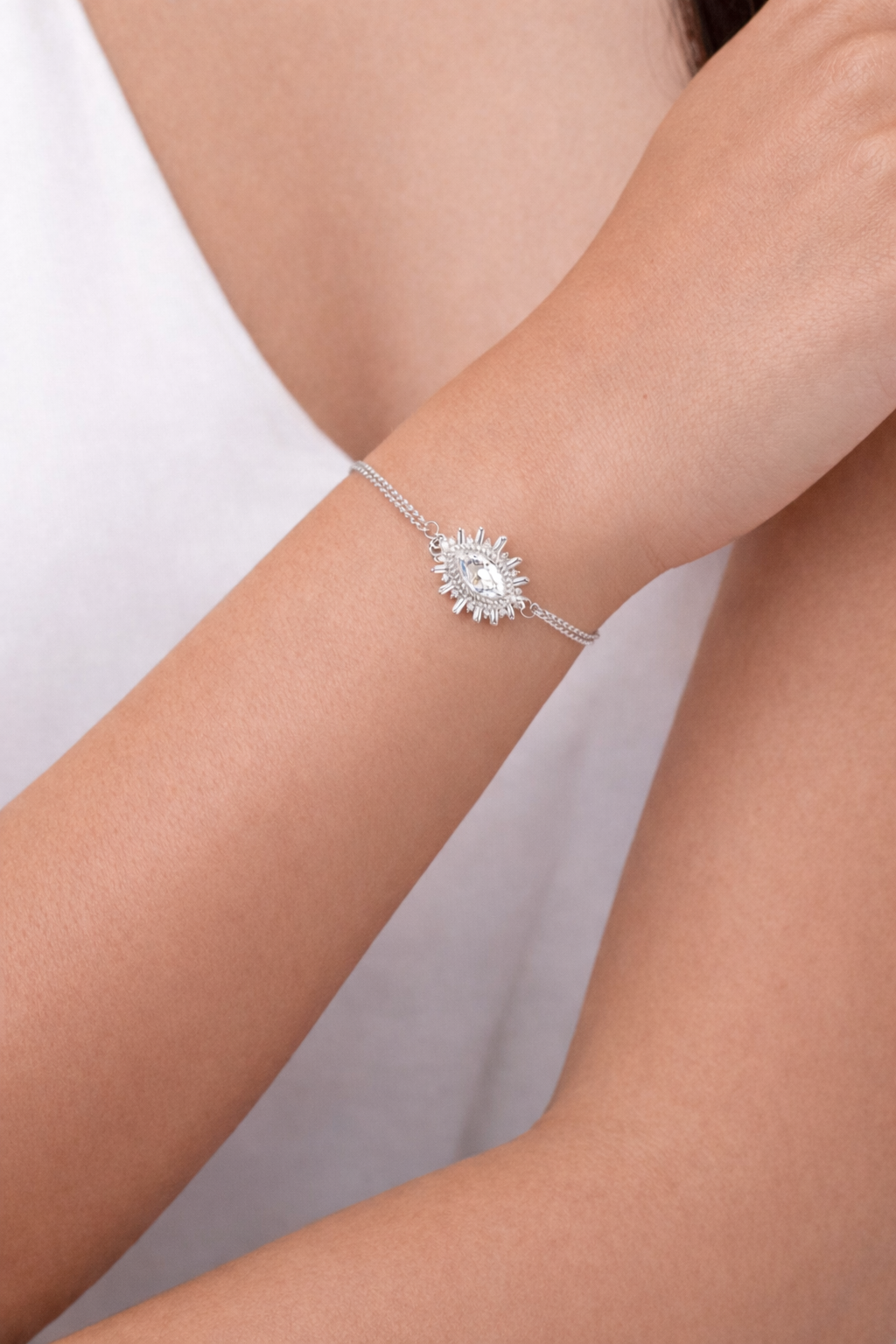  Helena bright marquise bracelet,