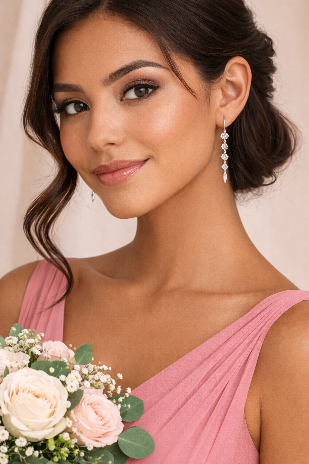 JOET JOET Mirabel Drop pendant earrings model