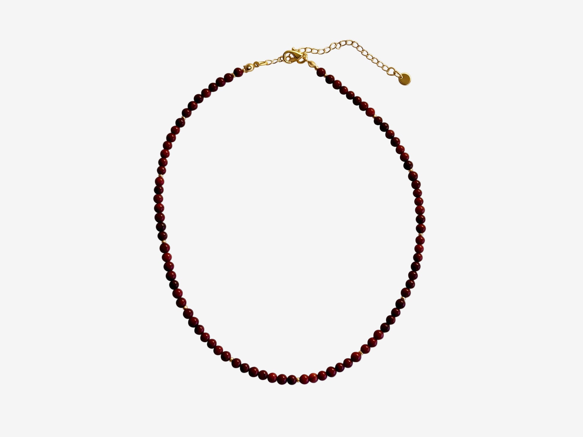 JOET Scarlet Coral bead necklace