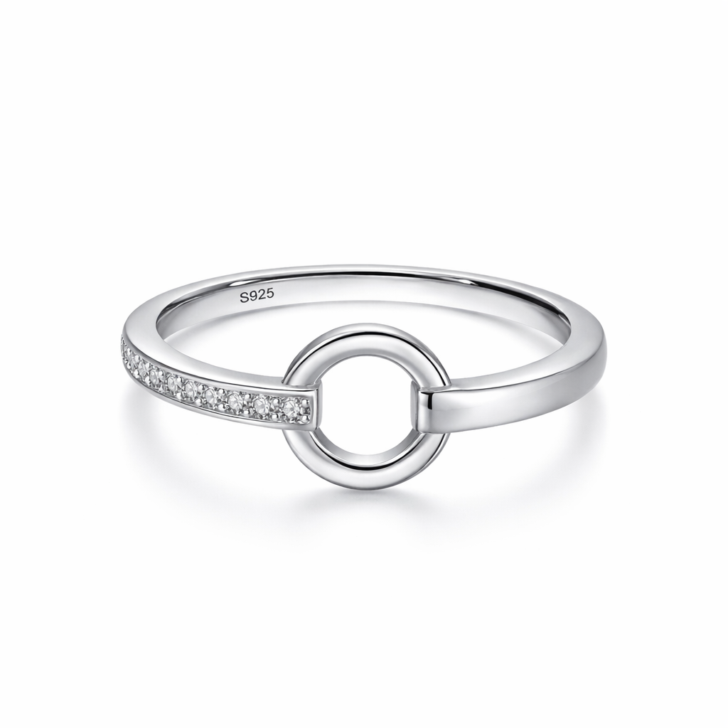 Jaime Round Pave Ring