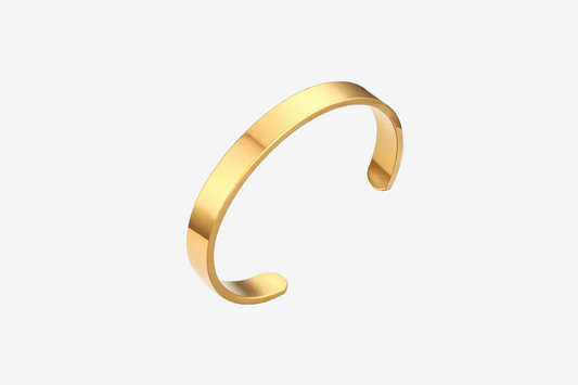 JOET Steel Gold cuff, Large