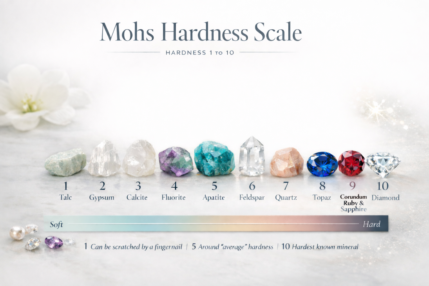 JOET Mohs Hardness scale
