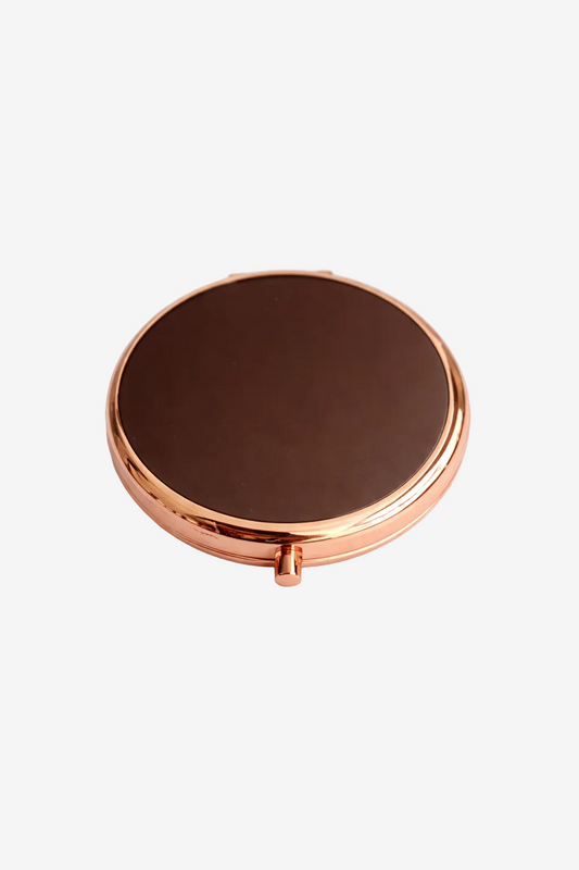  Rose gold compact mirror