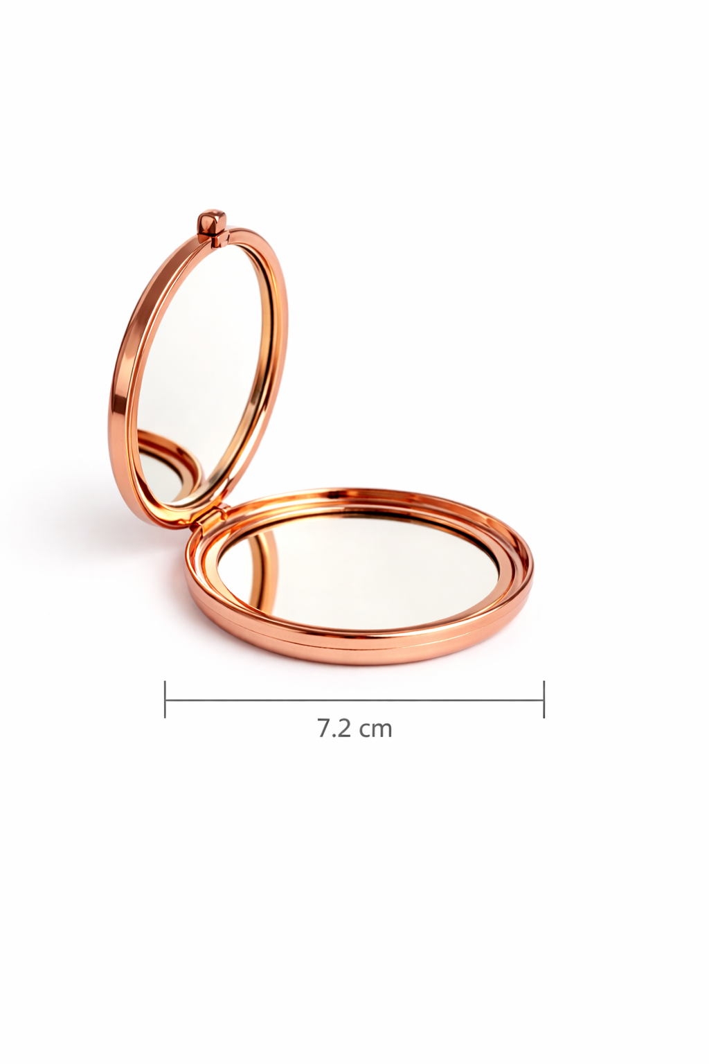  Rose gold compact mirror