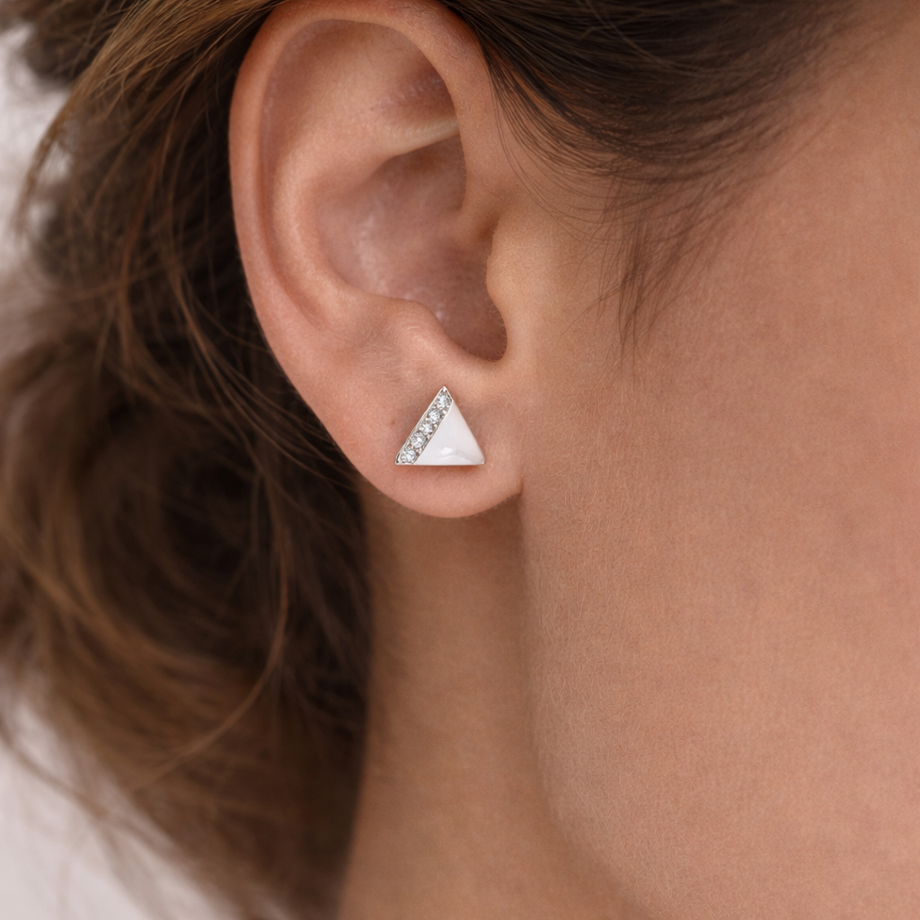 JOET Trea Trangular stud earrings