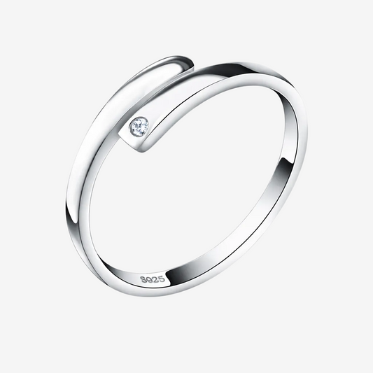 Ines Eternity band with CZ