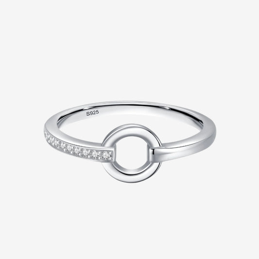 Jaime Round Pave Ring