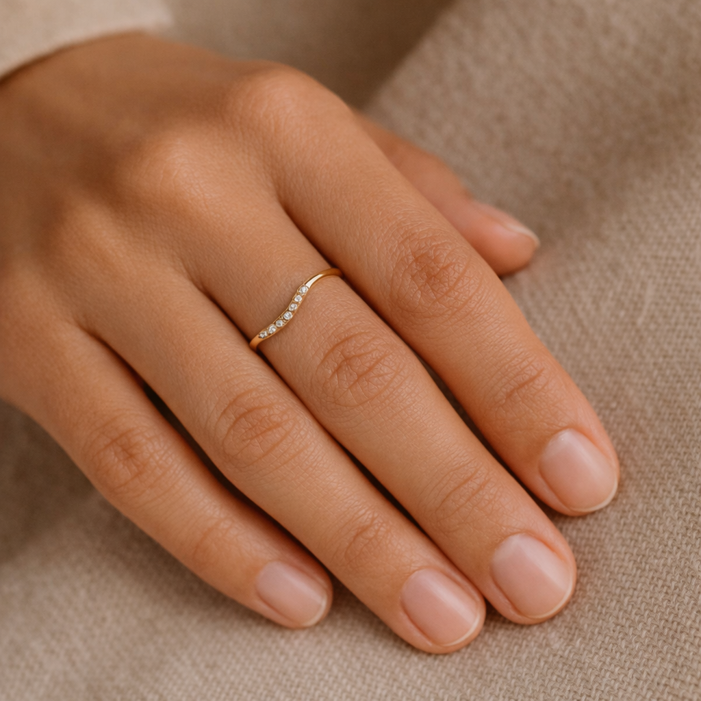 Jana eternity band, gold