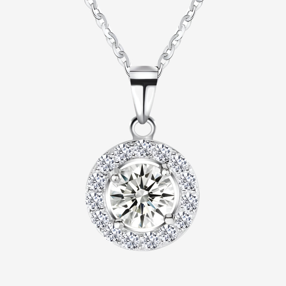 Juliette Pave Pendant Necklace