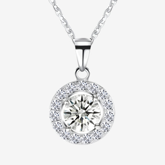 Juliette Pave Pendant Necklace