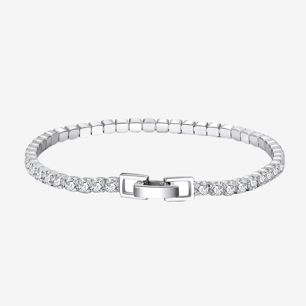 Quinn Simulated Diamond Tennis Bracelet