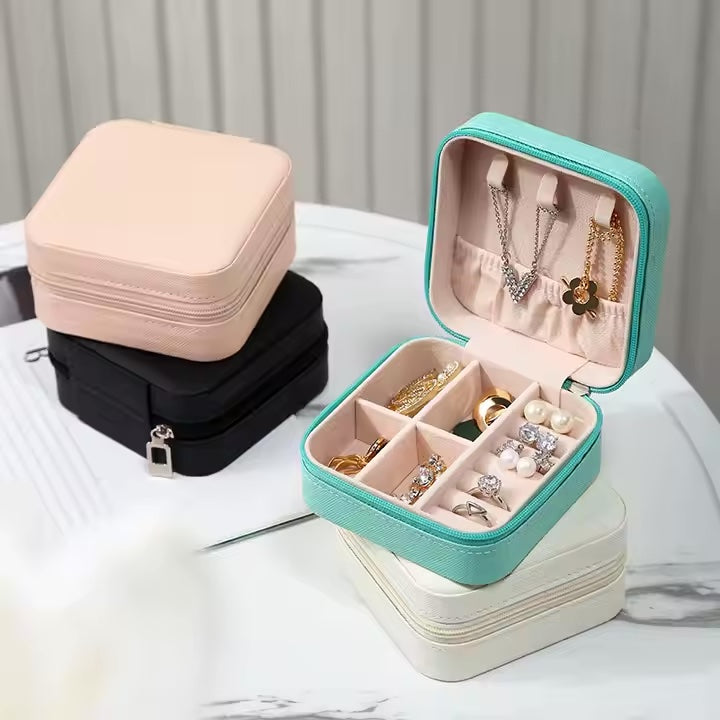 Vegan Leather Jewelry Box colors