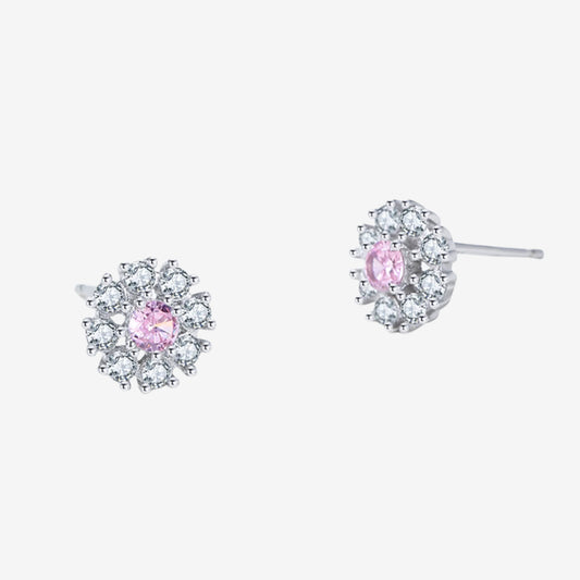 Zara Pink Rose studs